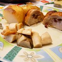 kurczakowy zawijaniec z żurawiną