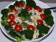 Fot. niebieska-różyczka, Sałatka z makaronem i brokułem  wg Różyczki