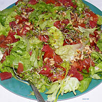 Sałatka z kiełkami wg Różyczki