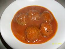Fot. Bodek, kulki miesne w sosie pomidorowym na ostro