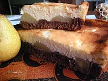 Fot. Mloda, Placek serowy z gruszkami