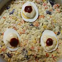 Sałatka z czerwoną fasolką wg Różyczki