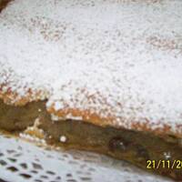 Szarlotka na lanym cieście