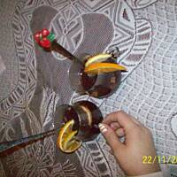 Grzaniec z rodzynkami migdałami i wanilią