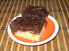 Fot. nutella, Ciasto z masą czekoladowo- owsianą