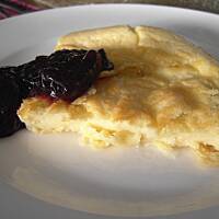 Jajeczne sniadanie na slodko