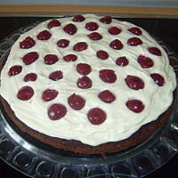 Torcik czekoladowo-śmietankowy