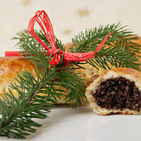 Pierogi z makiem i bakaliami