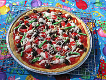 Fot. olenka_chicago, Ciasto pizza