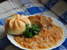 Fot. natka wz, Łopatka  z warzywami