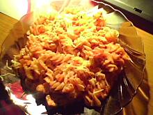 Fot. alisz, makaron z kurczakiem i cukinią