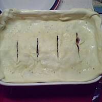 ciasto francuskie z jabłkami i cynamonem