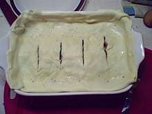 Fot. alisz, ciasto francuskie z jabłkami i cynamonem