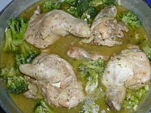 Fot. Rydza78, Udka w marynacie czosnkowo-imbirowej z brokułami
