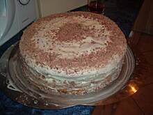 Fot. lira116, Tort z masą waniliową