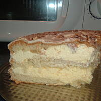 Tort z masą waniliową