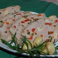 Mięsny keks z papryką