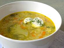 Fot. frankafiranka, Zupa jarzynowa z brokułem i lanymi kluseczkami