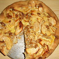 Szwedzka tarta z jabłkami-tortownica