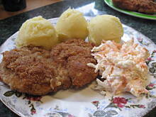 Fot. martikoziolek, Kotlet drobiowy -obiad Marty