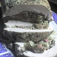 Pieczen z kiszona kapusta i grzybkami wg kuleczki