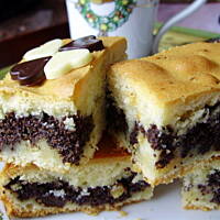 Makowiec w piaskowym cieście