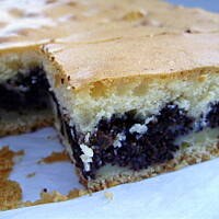 Makowiec w piaskowym cieście