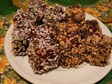 Fot. dana39, Miodowe kostki w polewie i kokosie - świąteczne