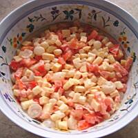 Sałatka serowo-szparagowa