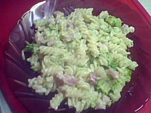 Fot. alisz, makaron z boczkiem i brokułami