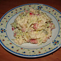 Sałatka krewetkowa bardzo dobra