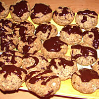 Makaroniki imbirowo - orzechowe