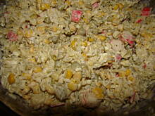 Fot. ganna1, Bardzo łatwa sałatka z paluszkami krabowymi