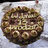 Tort urodzinowy wg Haliny