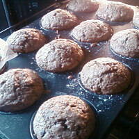 Muffinki kawowo- czekoladowo- jabłkowe