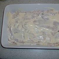 Zapiekana potrawka z piersi kurczaka