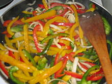 Fot. Netka Anetka, Ryz z papryka filetem i jogurtem