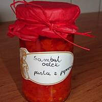 Sambal oelek - pasta z peperoni