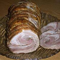 Rolada boczkowa na ostro wg mamy Różyczki