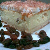 Sernik i 3 szklanki mleka od Malibu