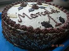 Fot. mi_lamaj, Śmietanowo -  wiśniowy tort straciatella