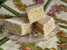 Fot. Rubin60, Błyskawiczne wafelki waniliowe - z chałwą