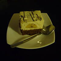 Bananowo- kokosowa wariacja serowa