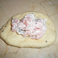 świnki z łososiem do barszczyku