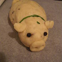 świnki z łososiem do barszczyku