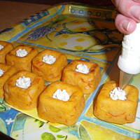 mini savarin krabowe na sylwestrowy wieczór