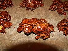 Fot. ośka, Ciasteczka bez pieczenia z płatkami kukurydzianymi