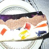 sernik na zimno trzy kolory