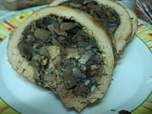 Fot. Kluko, Rolada schabowa z grzybami