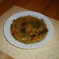 Zupa z suszonych leśnych grzybów - przepyszna